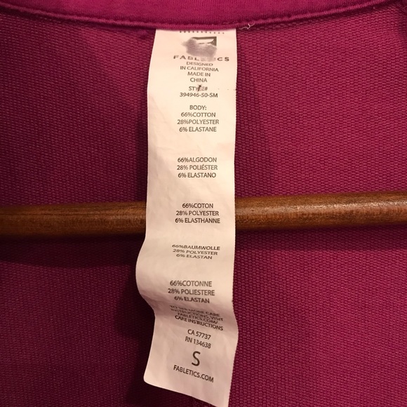 Fabletics Asymmetrical Full Zip Davis Jacket S - Picture 9 of 9